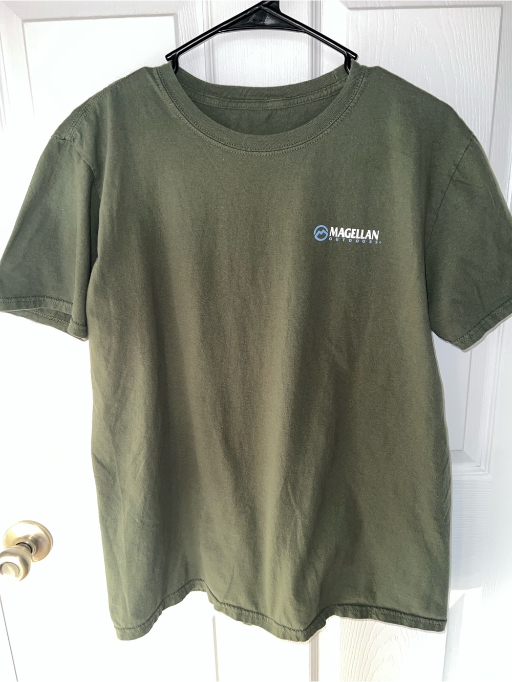 Magellan Outdoors Olive Green Short-Sleeve Logo Tee